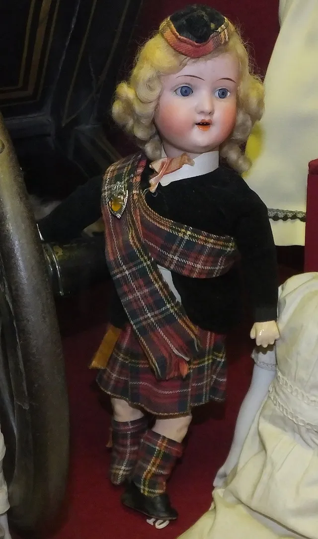 Bisque-head doll